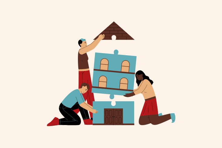 diagram building a house